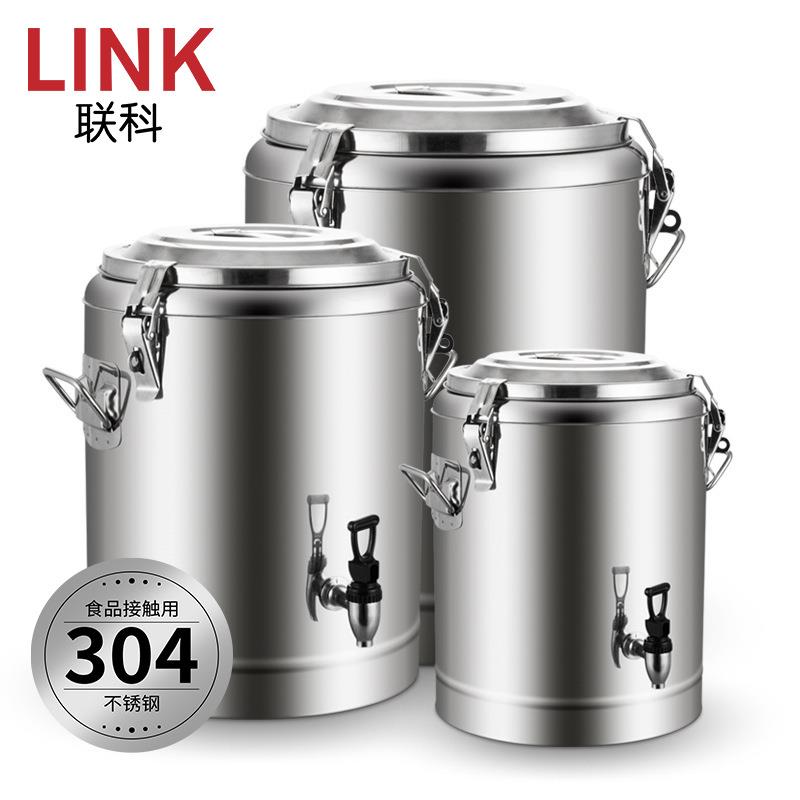 304不锈钢双层汤锅保温桶商用多用开水桶开水器奶茶桶保冷炖煮