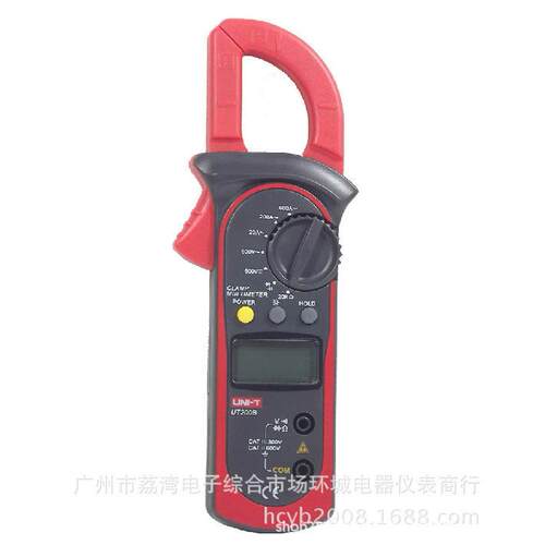 优利德UT200B 交流600A数字钳形万用表 28mm钳口开口尺寸