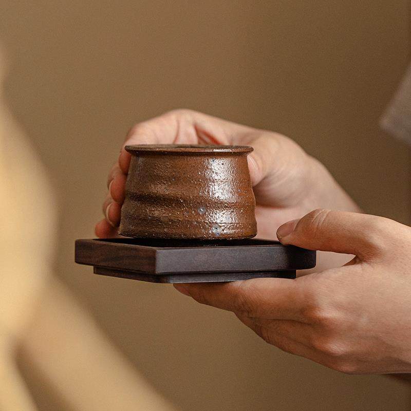 实木茶盘托盘家用茶杯垫中式复古禅意檀木茶杯垫杯托小型木质托盘,电子元器件市场,其它元器件,淘宝优惠券,粉丝福利购,淘宝优惠卷