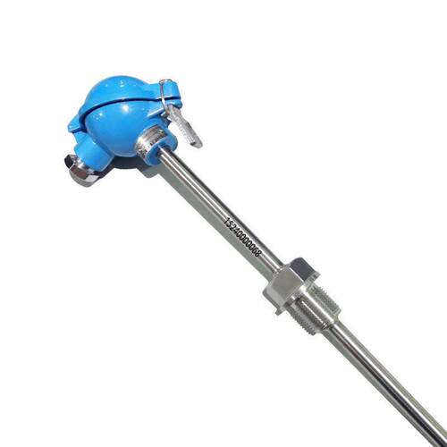安徽天康铠装热电阻WZP-230温度变送器4-20mA低温PT100热电阻
