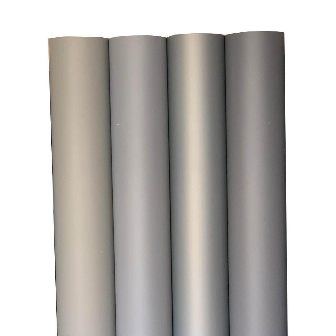 加厚纯色浅灰色面哑防水光自粘墙纸展柜展厅装饰贴膜家具翻新贴纸