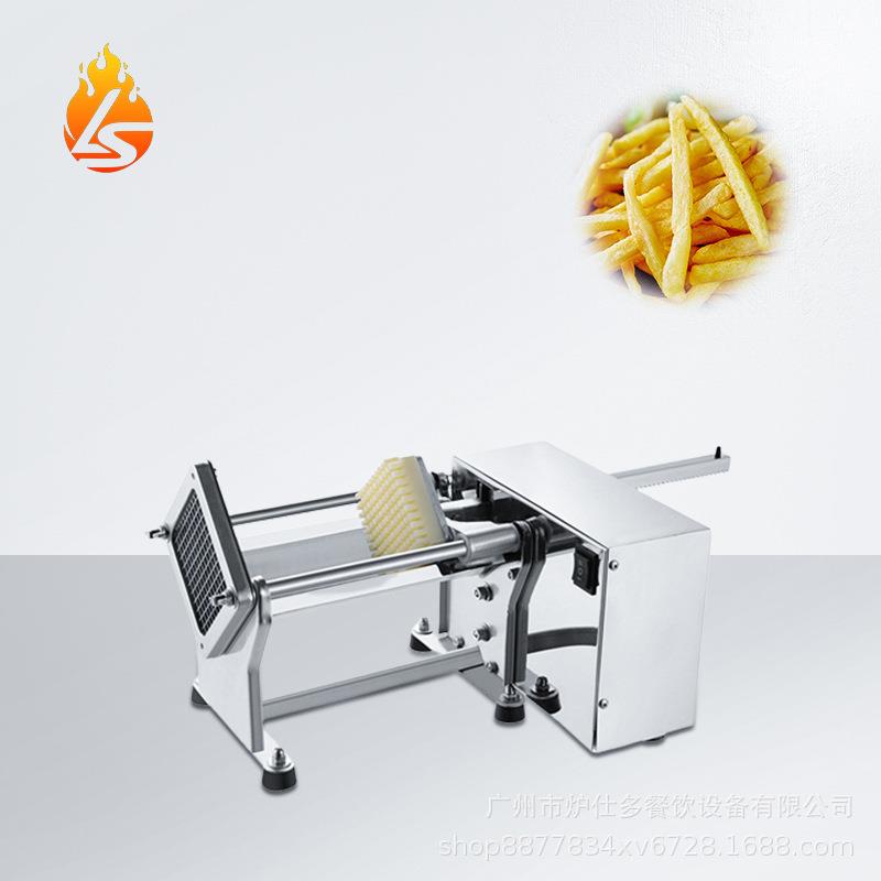 厨房商用电动切条机电热全自动薯条机跨境土豆萝卜黄瓜切条机设备