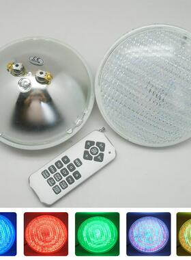 LED嵌入式PAR56泳池灯四色GNL-PAR56-72*1WRGBW12V鱼池灯多色可调