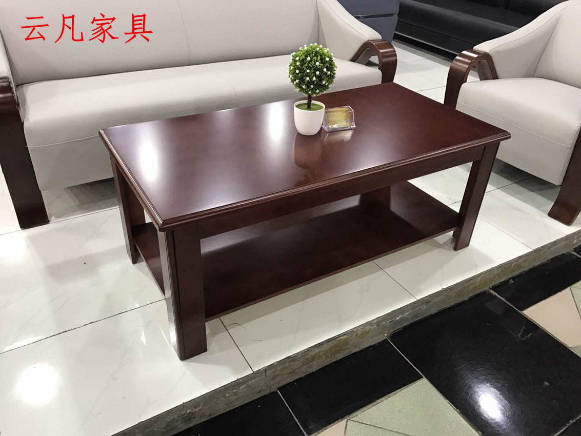 茶几茶桌天津简约时尚田园创意正方形现代小茶几桌黑胡桃色