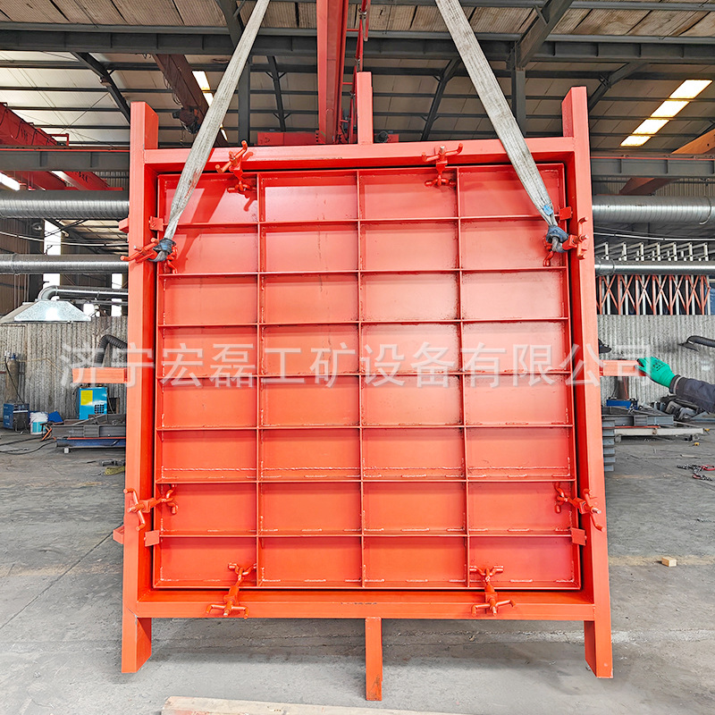 宏磊 井下水泵房防护密闭门矿用防水防火密闭门巷道抗冲击波闸门