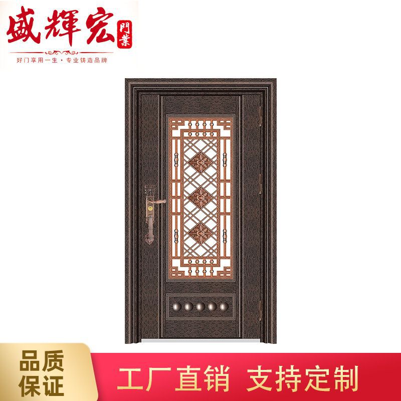 家用防盗单开门小区出租屋不锈钢入户门农村自建房进户平开门