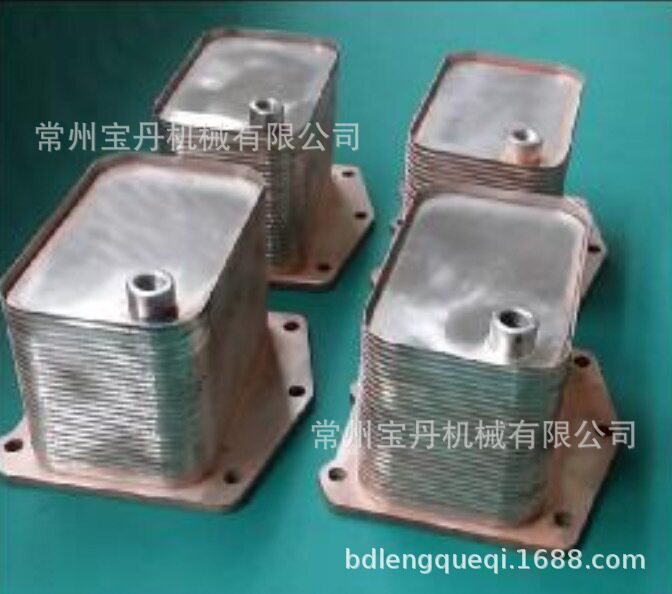 直供柴油机冷却器 宝丹船用柴油机中冷器 船用发动机空气冷却器
