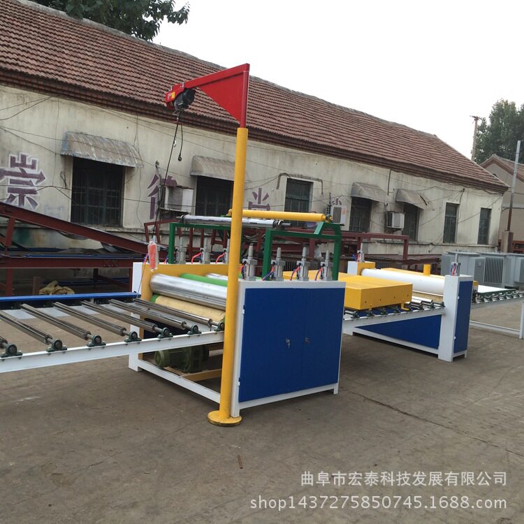 PVC/PET竹炭纤维高光贴面机
