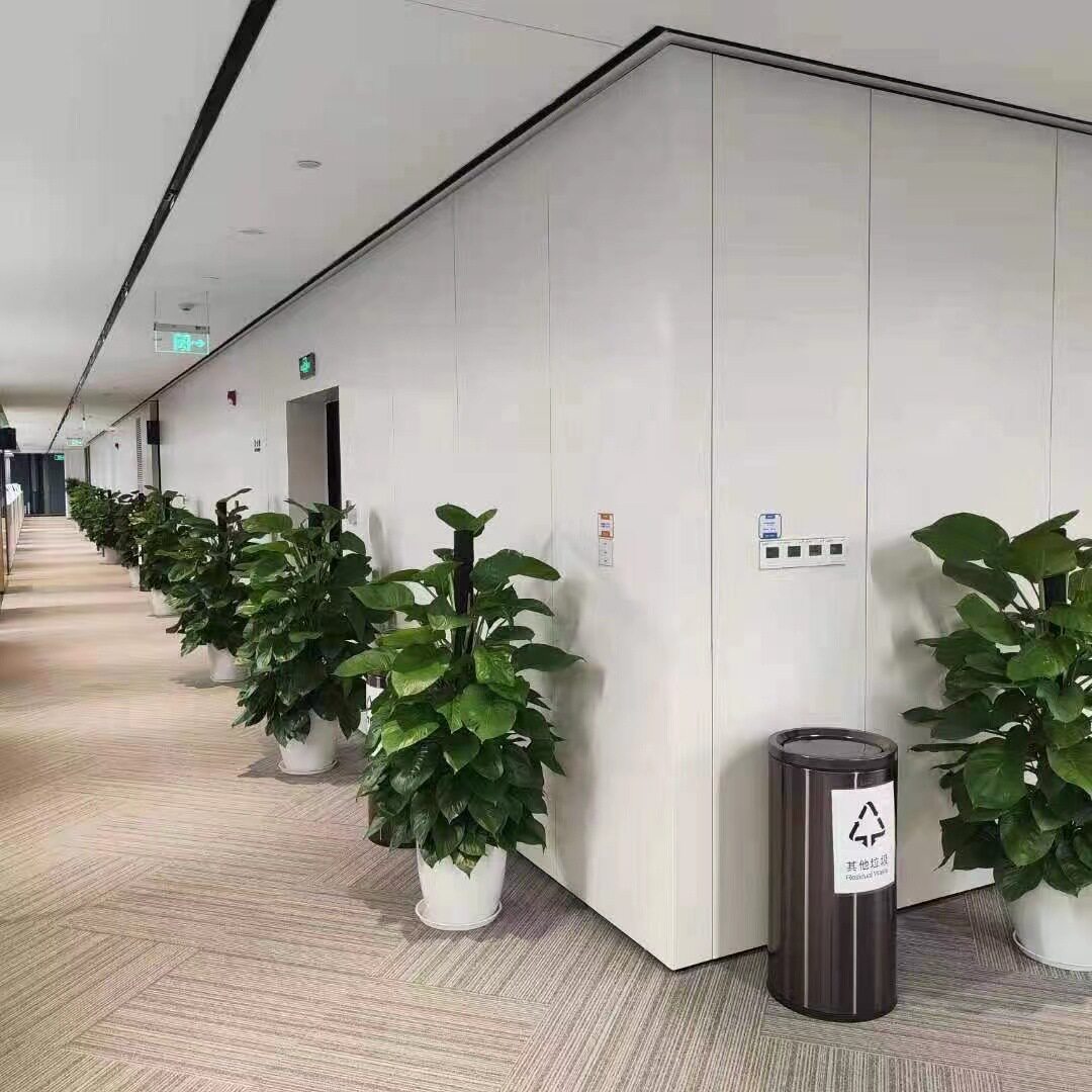 干挂0.8mm覆膜瓦楞钢板护墙板