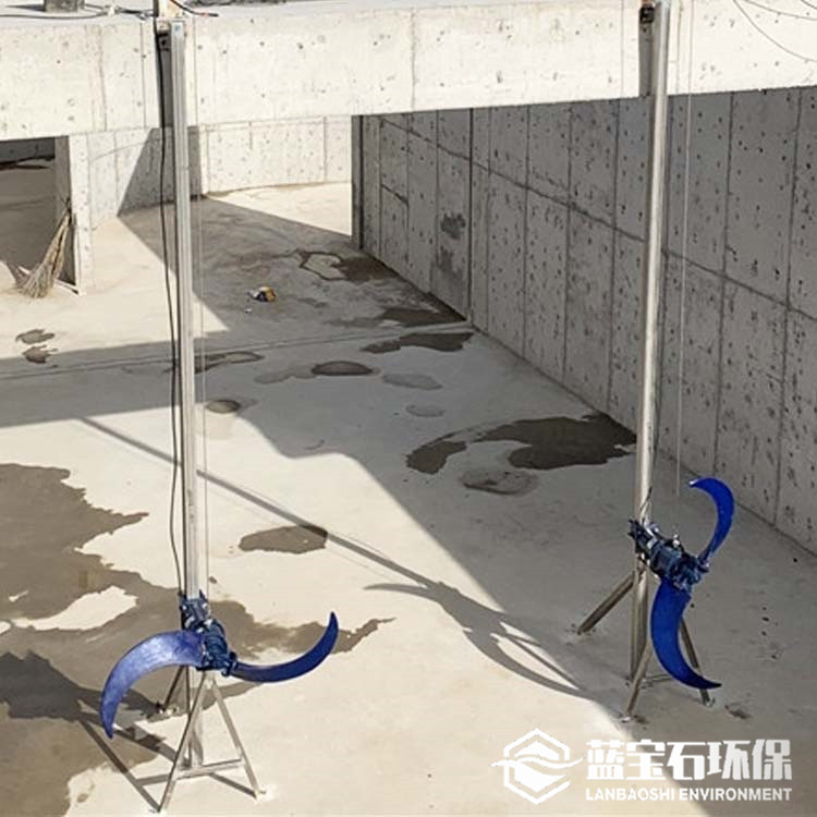 潜水推流器IV型安装系统含导杆起吊架手摇葫芦吊链钢丝绳耦合支架