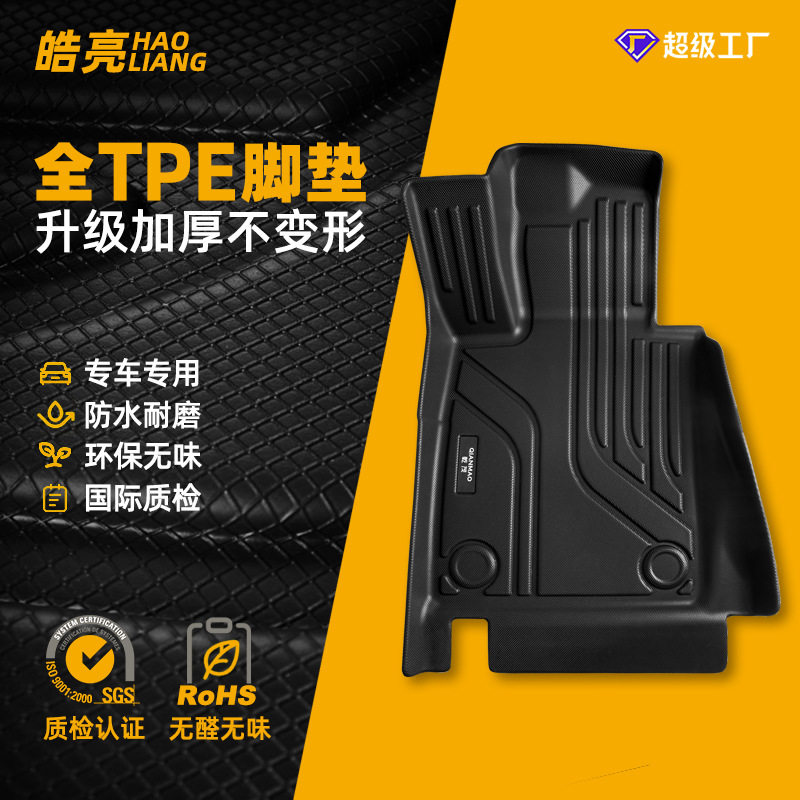 TPE一体成型汽车脚垫新潮