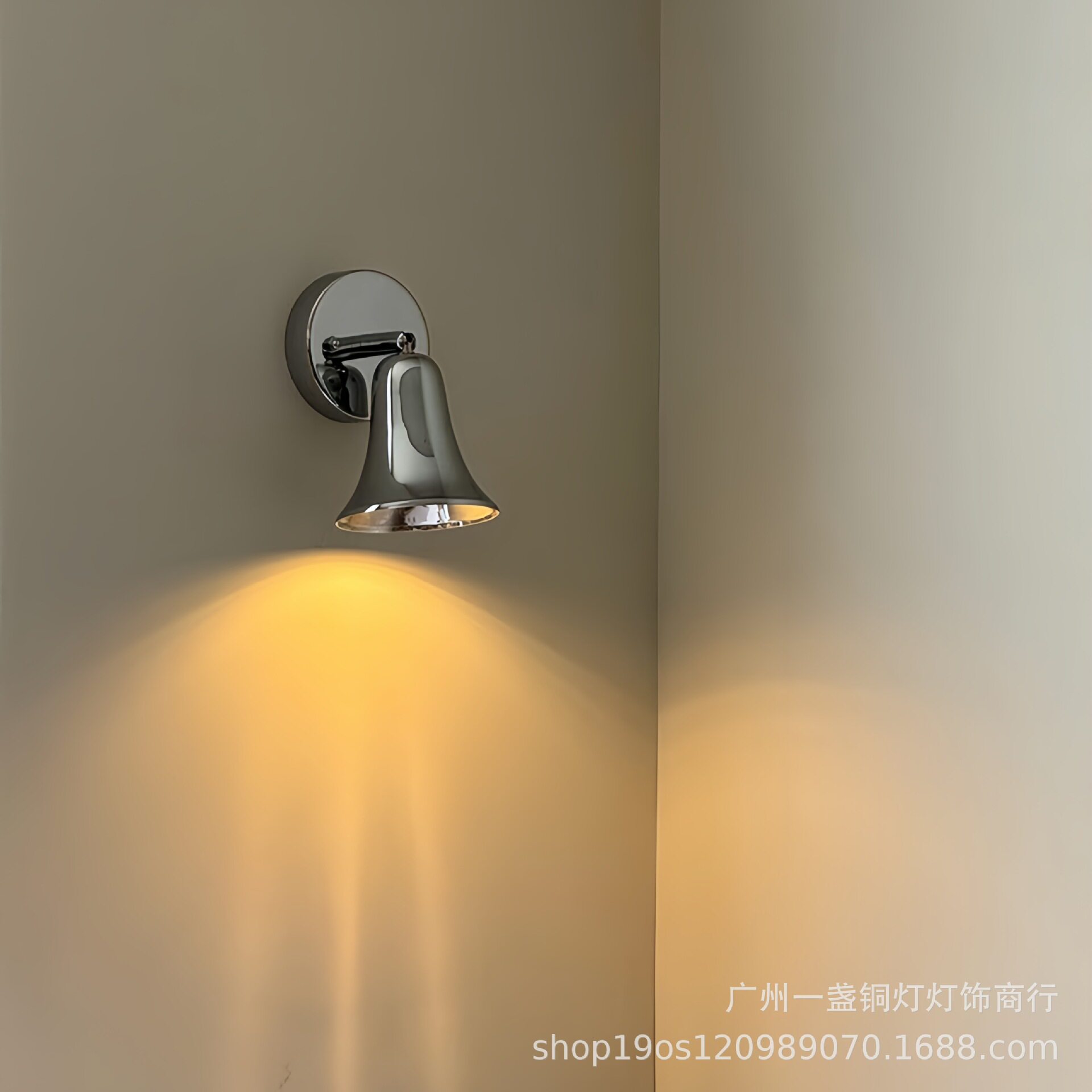 简约复古卧室床头小壁灯店铺门头logo招牌装饰射灯过道楼梯墙壁灯