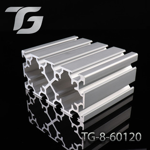 欧标60120铝型材 60*120工业铝型材 自动化流水线铝合金型材