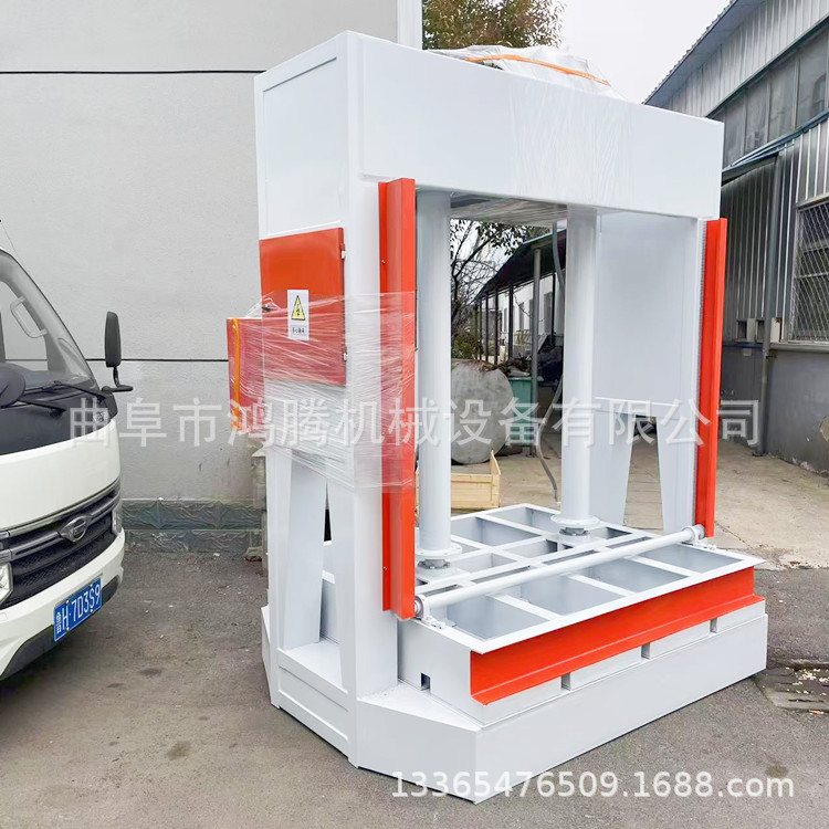 鸿腾防火门定型压机 陶瓷薄板岩棉保温外墙板冷压机 压力可调