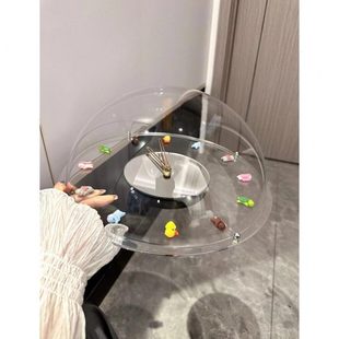 饰钟个性 风钟春家用静音墙泡泡钟挂钟钟卡通波波时钟自来装 走秒钟