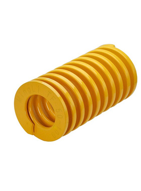 。黄色模具弹簧矩形弹簧T&Phi;45X60X65X70X75X80X85X90-150矩形