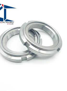 锁紧螺帽BKJ02-M60/65/70/75/80/85/90/95/100开槽螺母圆螺母