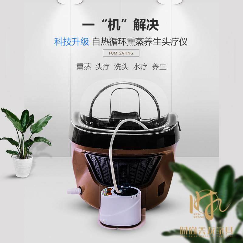 发道头部熏蒸头疗仪spa头疗仪洗头养发按摩仪器理发店美容院专用