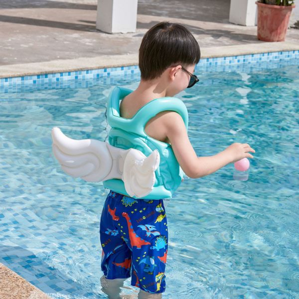 儿童游泳衣马甲女3岁浮漂男童童小童浮力背心救生衣宝宝小孩充气
