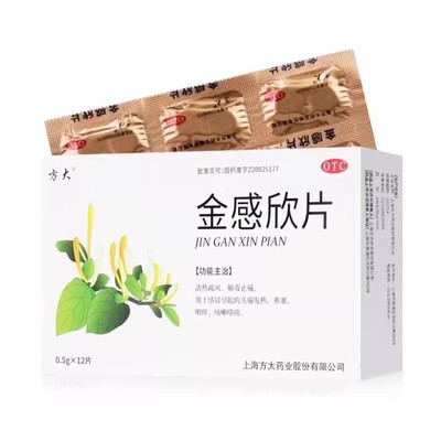 方大 金感欣片0.5g*12片/盒