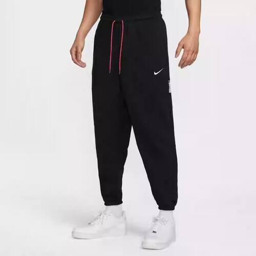 Nike/耐克 男子黑色休闲宽松针织束脚收口卫裤长裤 IB5497-010