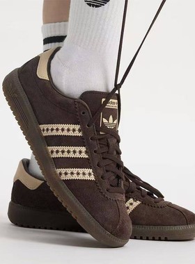 Adidas Originals Bermuda 轻便舒适防滑耐磨低帮休闲板鞋 JS3971