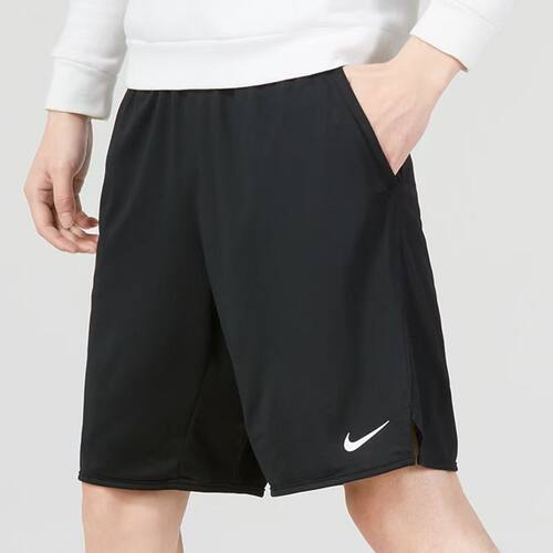 Nike/耐克 Dri-Fit黑色松紧腰宽松简约时百搭休闲短裤 DV9329-010