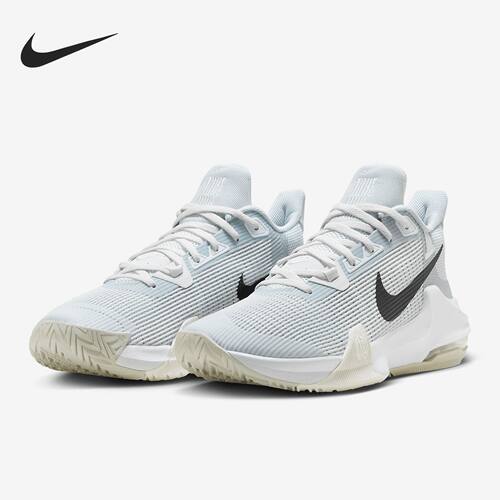 Nike/耐克 Air Max Impact 3黑白色 耐磨 实战篮球鞋 DC3725-004
