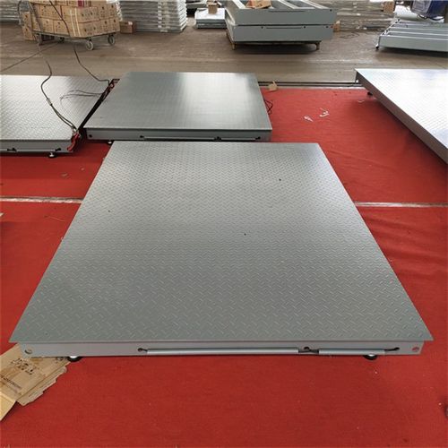 工业计重地秤 1-3吨碳钢面板加厚地泵秤 耀华1*1m工厂电子地磅