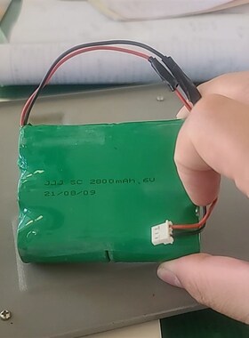 电子吊秤电池显示器仪表电池SC 6V 7.2V 2800mAh吊秤仪表电池电源