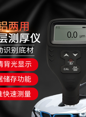 现货泰克曼涂层测厚仪TM221 铁基/非铁基 汽车膜厚仪两用涂层测厚