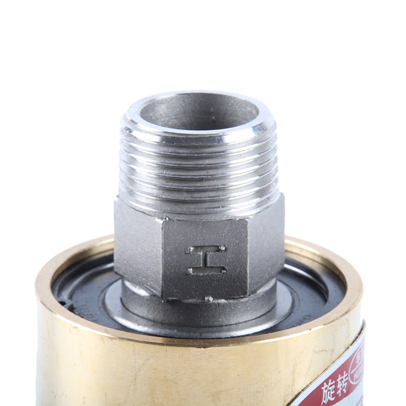 华旭HS/HD旋转接头高速高压高温冷却水铜旋转接头4分6分1寸