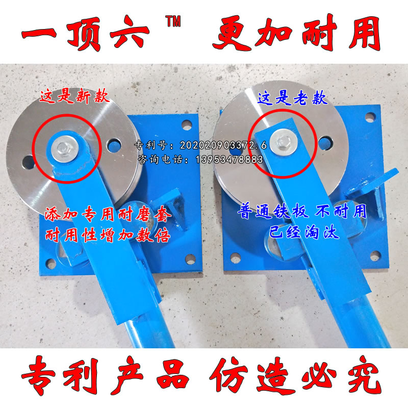 新款手动弯管器折弯机加厚型铁管镀锌管铜管铝管方管圆管扁管钢管