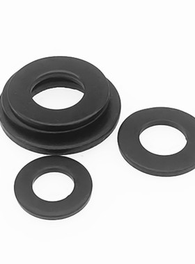 黑色8.8级平垫片平垫圈金属垫圈加厚垫片超薄垫圈介子华司M2-M27