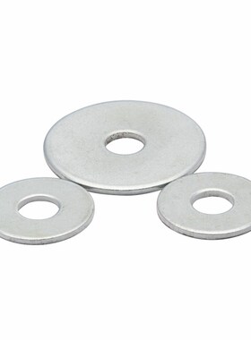 镀锌平垫片 白色垫圈 平垫圈介子 螺丝垫片 M2.5 M3 M4 M5-M36