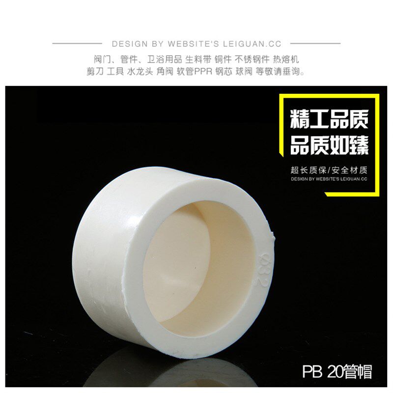 PB聚丁烯 PB管件 水管接头 PB管帽 PB堵头 PB管堵 pb水管配件