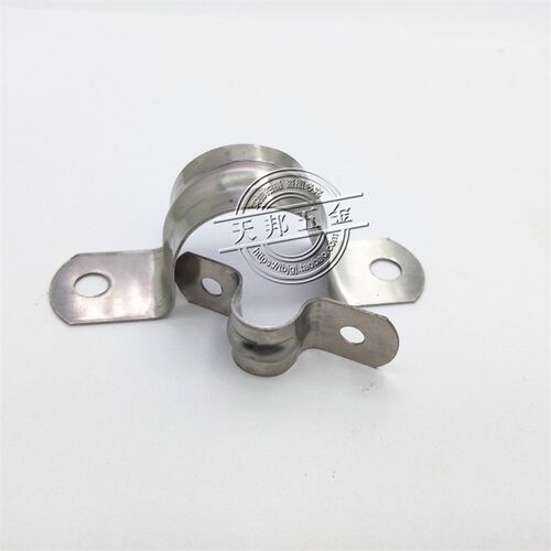201不锈钢管卡 骑马卡 U型管卡 卡箍 抱箍 管箍 欧姆卡 马鞍卡