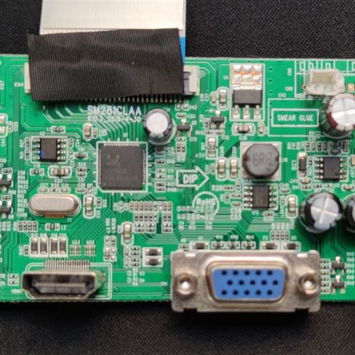 清华同方显示器TTN-23E82KG主板TF2421电源驱动一体板TTN-23E820G