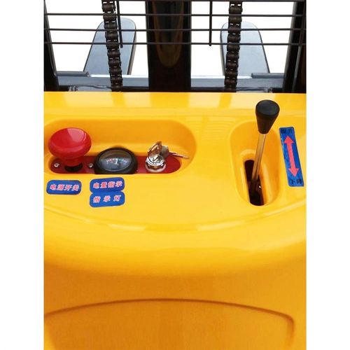 叉车半电动液压车堆高车1吨2吨搬运车升高车升降机小型装卸铲车