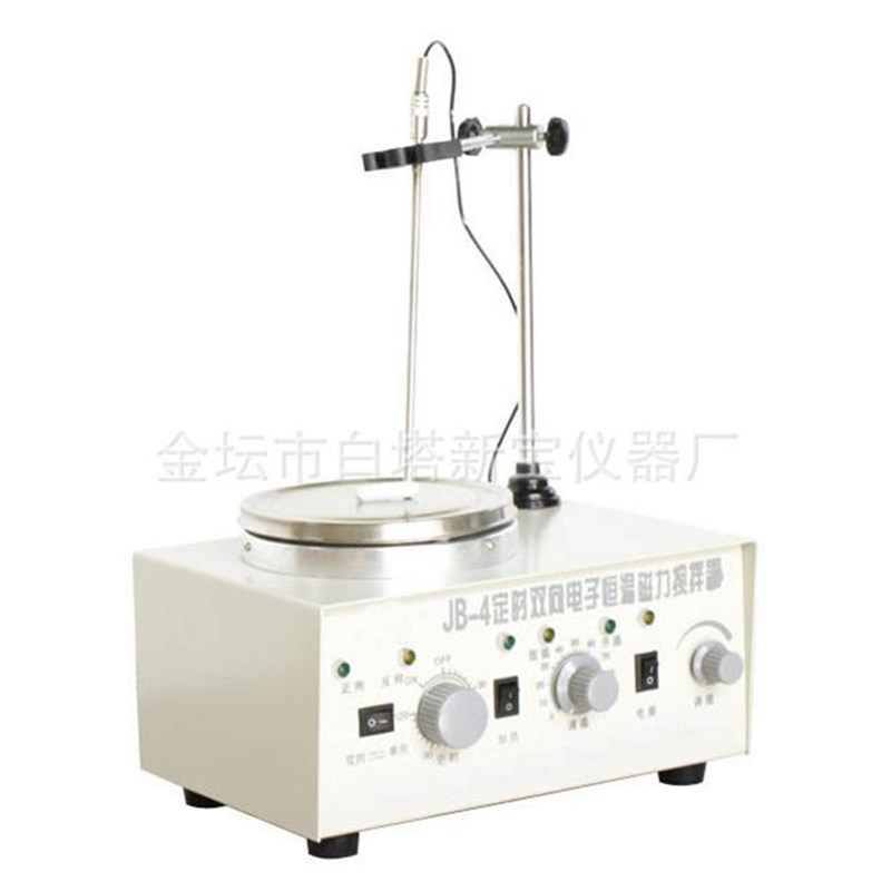 JB-4定时双向电子恒温磁力搅拌器JB-4,3000ml,电子控温