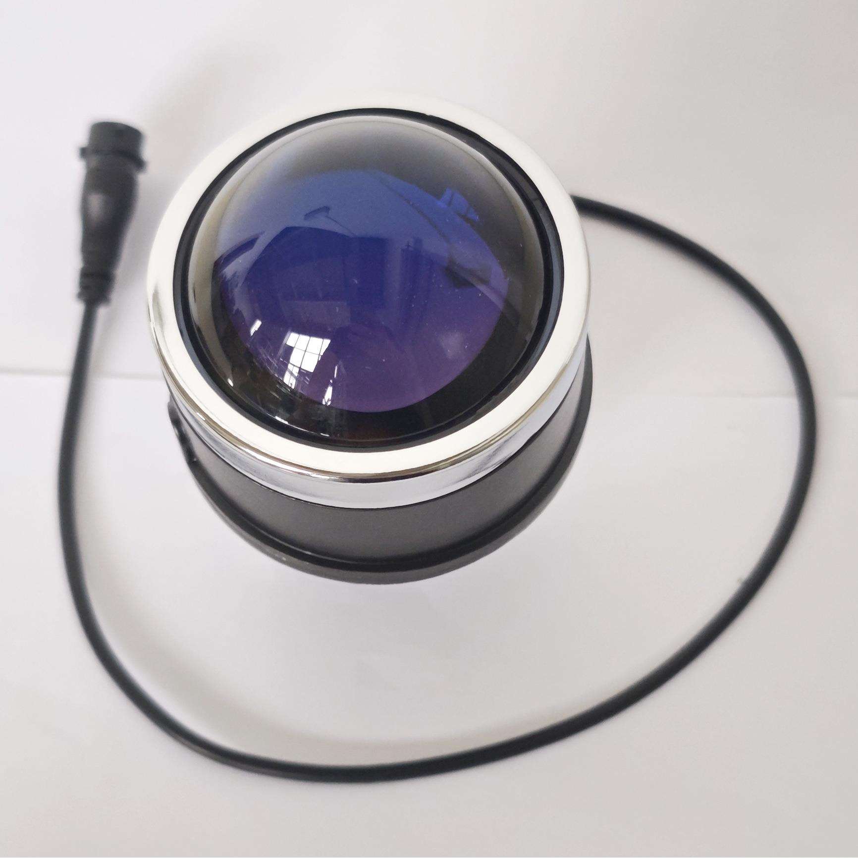 工厂直销 3寸LED雾灯透镜三色超亮远近一体双光透镜Bi led 防水