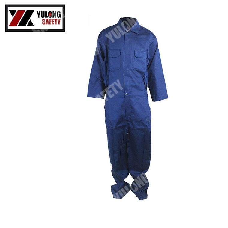 豫龙工厂 棉锦工装连体服船员工装工程服汽车机修连体工作服