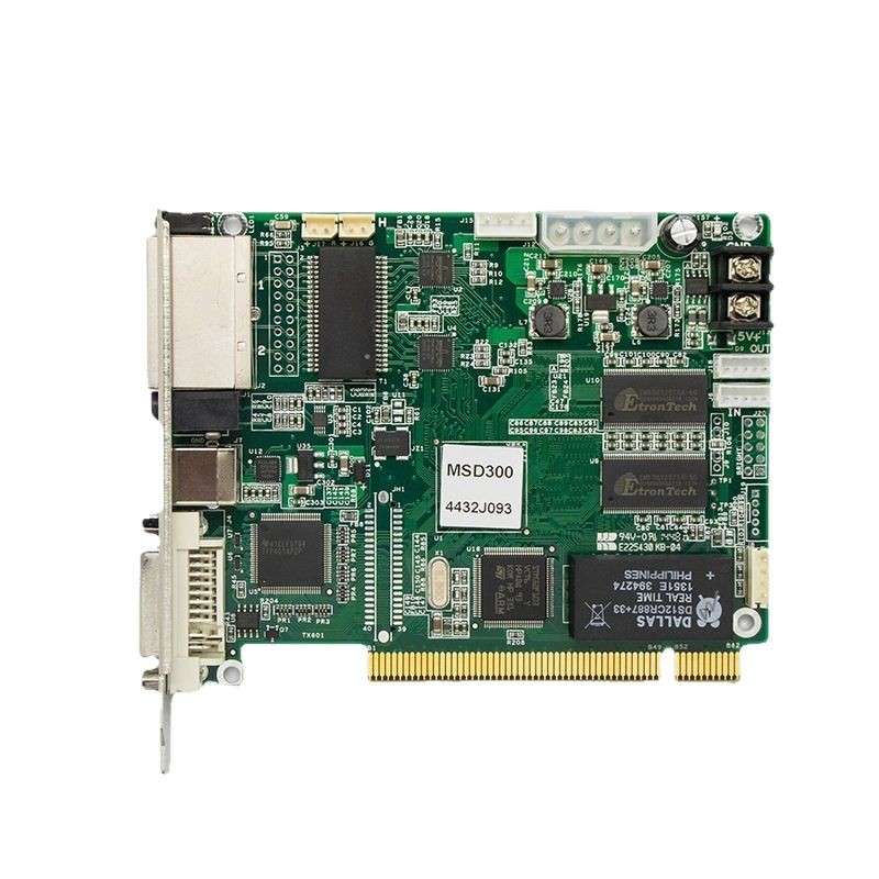 诺瓦MSD300-1发送卡两网口带载130万点led显示屏全彩发送系统卡