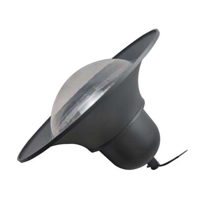 工厂高品质圆形吊装60WLED庭院灯头