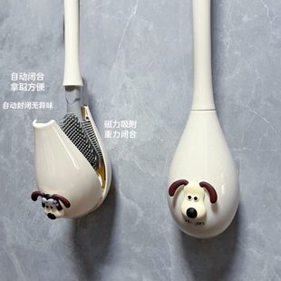 刷新款 清洁刷子卫生间坐便马桶刷洗无死角壁挂式 2024家用厕所专用