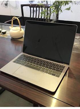 苹果笔记本电脑模型macbookpro.寸道具彷真摆件样板间房饰品