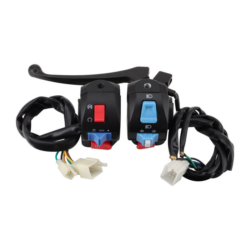 GOOFIT 摩托车电动车配件左右鼓刹开关总成 开关把座组合 小帅哥