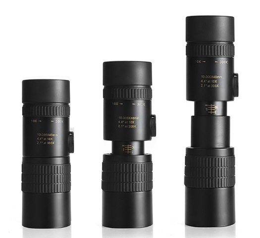 新款单筒望远镜手机拍照10-300x40高倍高清伸缩变倍迷你望眼镜