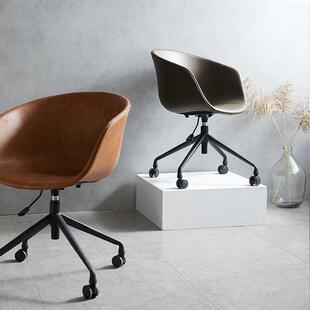 北欧轻奢可旋转升降家用电竞座椅电脑椅轻奢书房书桌椅办公椅透气