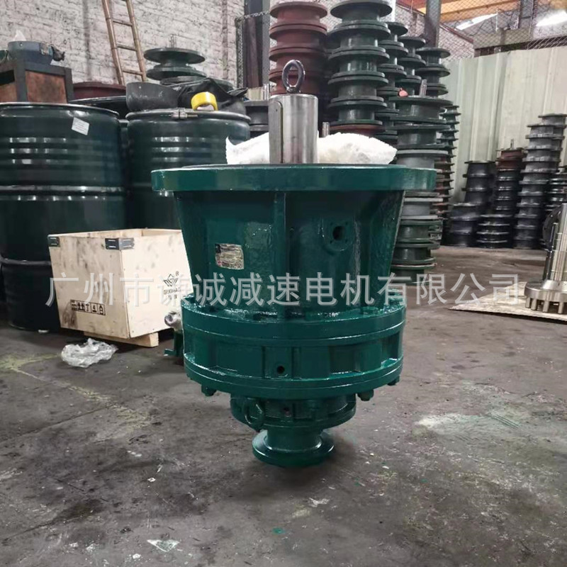 国茂国贸浩然摆线针轮减速机卧式XLED95-391-5.5KW三相电机配油泵